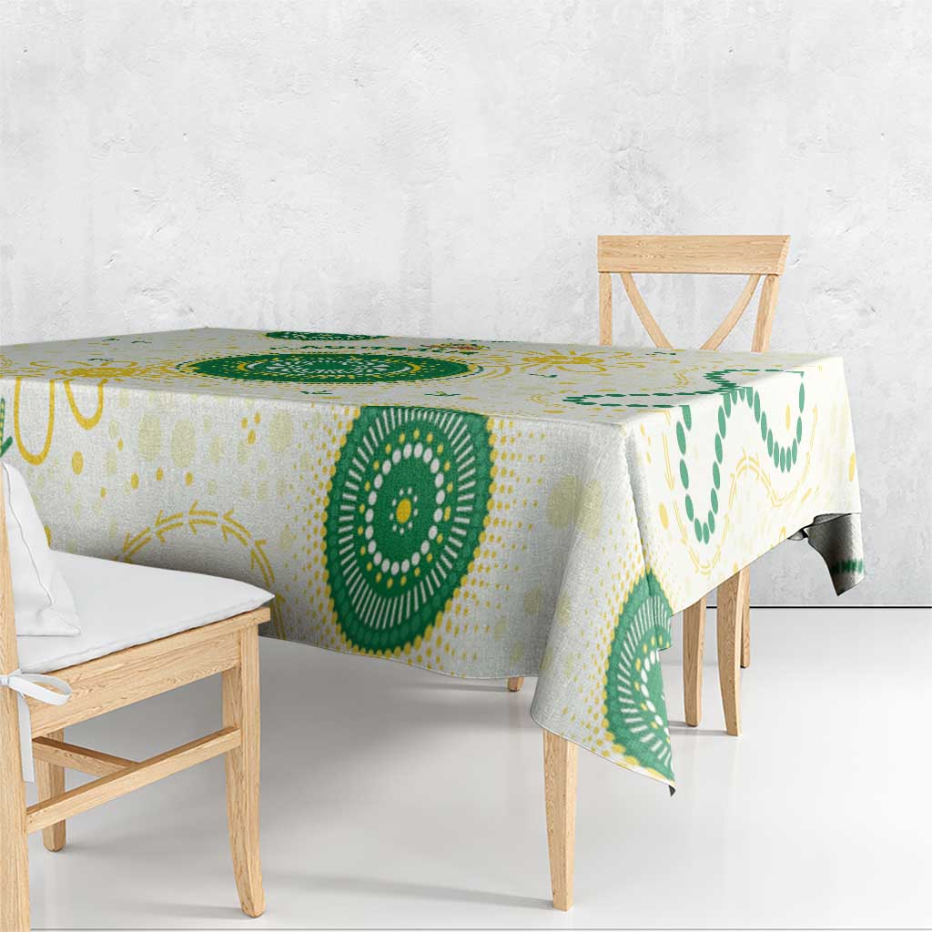 Australia Cricket Tablecloth Aboriginal Pattern - Aussie Hoodie
