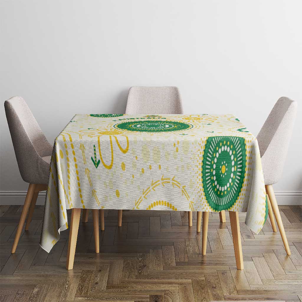 Australia Cricket Tablecloth Aboriginal Pattern - Aussie Hoodie