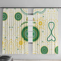 Australia Cricket Window Curtain Aboriginal Pattern - Aussie Hoodie