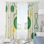 Australia Cricket Window Curtain Aboriginal Pattern - Aussie Hoodie