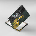 New Zealand and South Africa Rugby Canvas Wall Art Silver Fern With Springboks