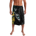 New Zealand and South Africa Rugby Custom Lavalava Silver Fern With Springboks