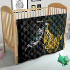 New Zealand and South Africa Rugby Quilt Silver Fern With Springboks