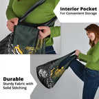 New Zealand and South Africa Rugby Grocery Bag Maori Kiwi With Springboks