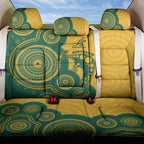 Australia Rugby Back Car Seat Cover Go Wallabies Aboriginal Style