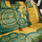 Australia Rugby Back Car Seat Cover Go Wallabies Aboriginal Style