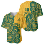 Australia Rugby Custom Baseball Jersey Go Wallabies Aboriginal Style