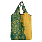 Australia Rugby Grocery Bag Go Wallabies Aboriginal Style