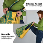 Australia Rugby Grocery Bag Go Wallabies Aboriginal Style