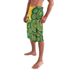 Australia Rugby Custom Lavalava Go Wallabies Aboriginal Style