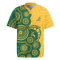 Australia Rugby Custom Rugby Jersey Go Wallabies Aboriginal Style