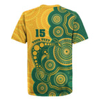 Australia Rugby Custom Rugby Jersey Go Wallabies Aboriginal Style