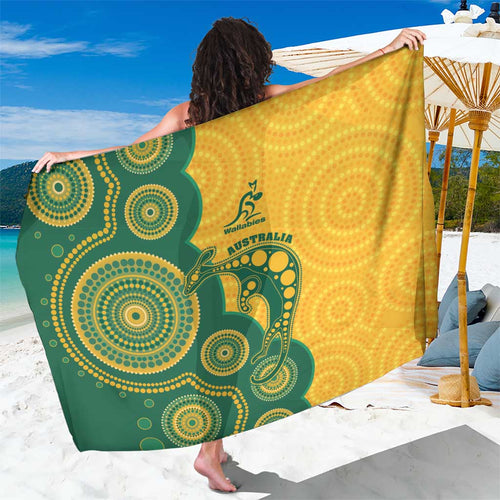 Australia Rugby Sarong Go Wallabies Aboriginal Style