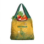 Australia Rugby Grocery Bag Wallabies Aboriginal Pattern