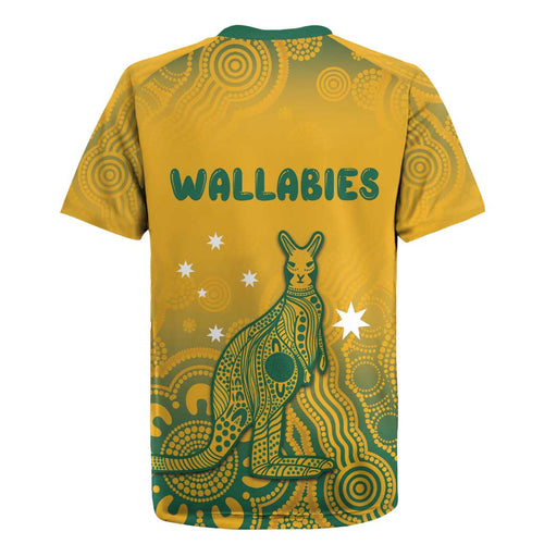 Australia Rugby Rugby Jersey Wallabies Aboriginal Pattern