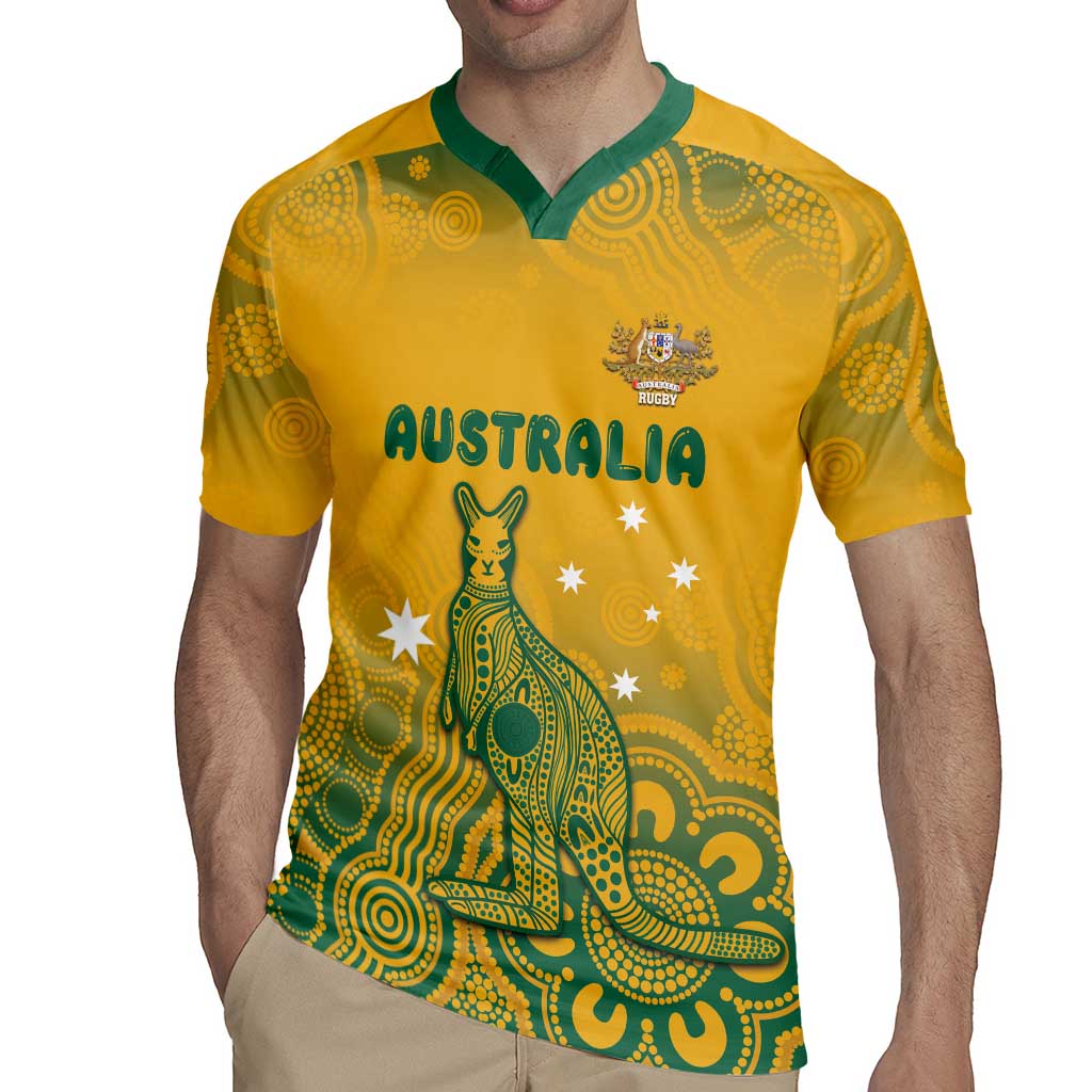 Australia Rugby Rugby Jersey Wallabies Aboriginal Pattern