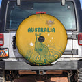 Australia Rugby Spare Tire Cover Wallabies Aboriginal Pattern
