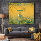 Australia Rugby Tapestry Wallabies Aboriginal Pattern
