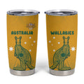Australia Rugby Tumbler Cup Wallabies Aboriginal Pattern