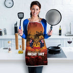 ANZAC Day Lest We Forget Apron Australian Veterans Remembrance Tribute