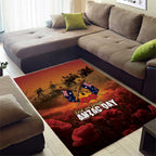 ANZAC Day Lest We Forget Area Rug Australian Veterans Remembrance Tribute