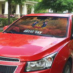ANZAC Day Lest We Forget Auto Sun Shade Australian Veterans Remembrance Tribute