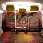 ANZAC Day Lest We Forget Back Car Seat Cover Australian Veterans Remembrance Tribute