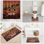 ANZAC Day Lest We Forget Bathroom Set Australian Veterans Remembrance Tribute