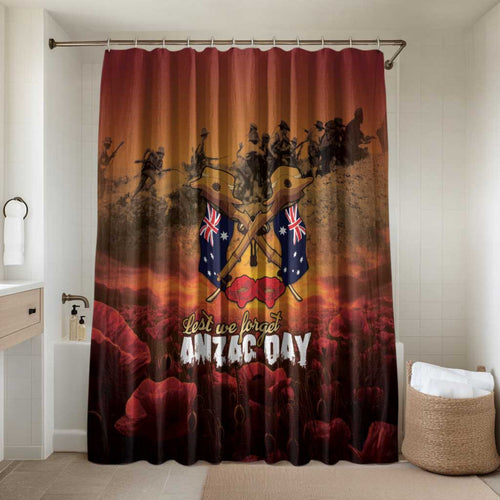 ANZAC Day Lest We Forget Bathroom Set Australian Veterans Remembrance Tribute