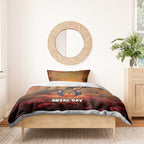 ANZAC Day Lest We Forget Bedding Set Australian Veterans Remembrance Tribute