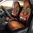 ANZAC Day Lest We Forget Car Seat Cover Australian Veterans Remembrance Tribute