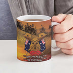 ANZAC Day Lest We Forget Ceramic Mug Australian Veterans Remembrance Tribute