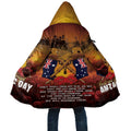 ANZAC Day Lest We Forget Cloak Australian Veterans Remembrance Tribute