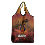 ANZAC Day Lest We Forget Grocery Bag Australian Veterans Remembrance Tribute