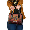 ANZAC Day Lest We Forget Shoulder Handbag Australian Veterans Remembrance Tribute