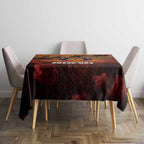 ANZAC Day Lest We Forget Tablecloth Australian Veterans Remembrance Tribute