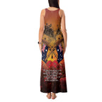 ANZAC Day Lest We Forget Tank Maxi Dress Australian Veterans Remembrance Tribute