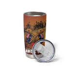 ANZAC Day Lest We Forget Tumbler Cup Australian Veterans Remembrance Tribute