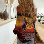 ANZAC Day Lest We Forget Women Casual Shirt Australian Veterans Remembrance Tribute