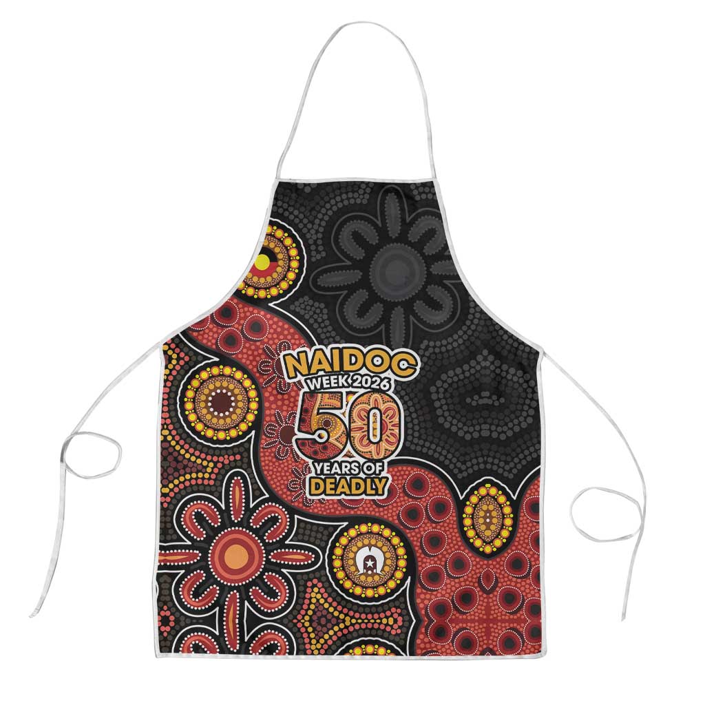 NAIDOC Week 2026 Apron 50 Years of Deadly Indigenous Pride