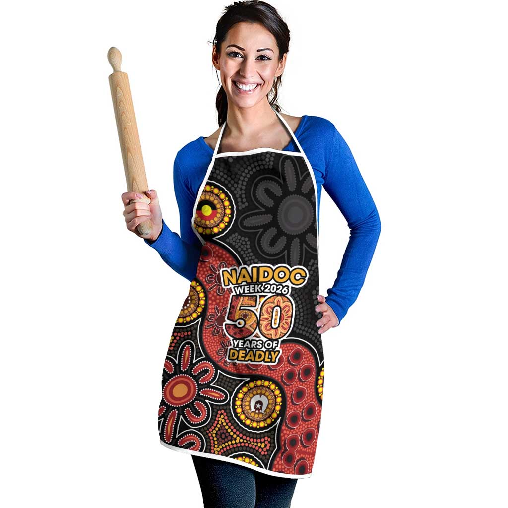 NAIDOC Week 2026 Apron 50 Years of Deadly Indigenous Pride
