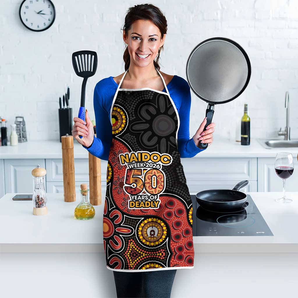 NAIDOC Week 2026 Apron 50 Years of Deadly Indigenous Pride