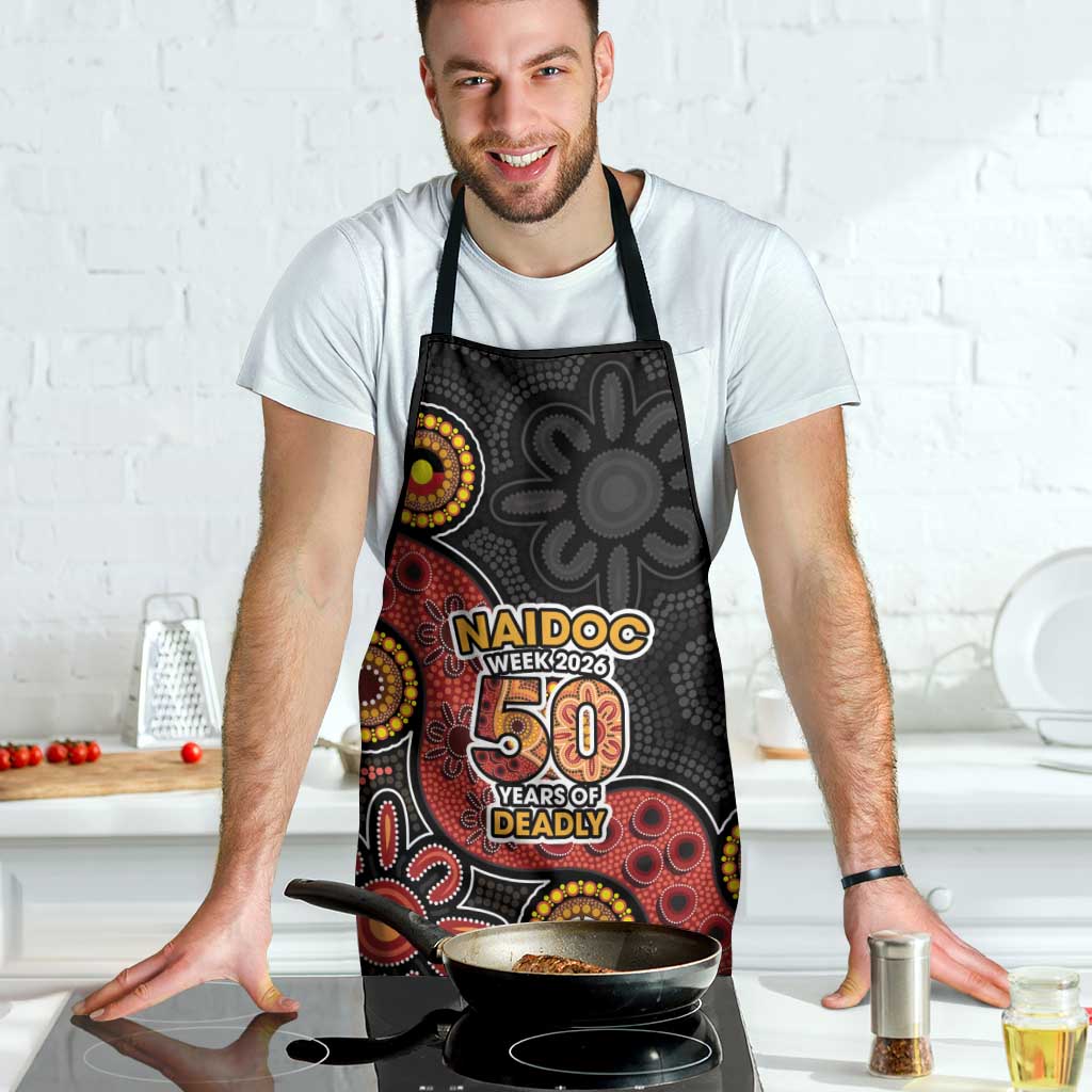 NAIDOC Week 2026 Apron 50 Years of Deadly Indigenous Pride