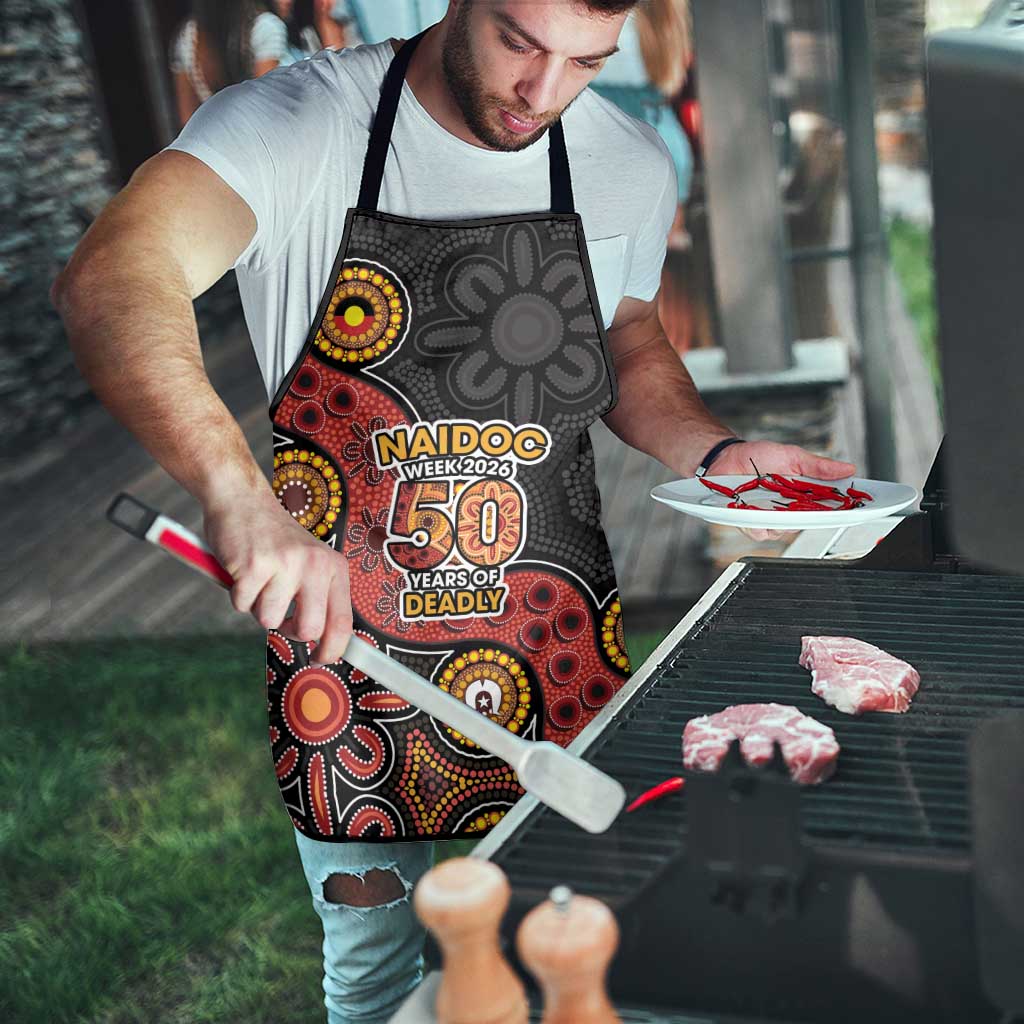NAIDOC Week 2026 Apron 50 Years of Deadly Indigenous Pride