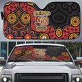 NAIDOC Week 2026 Auto Sun Shade 50 Years of Deadly Indigenous Pride
