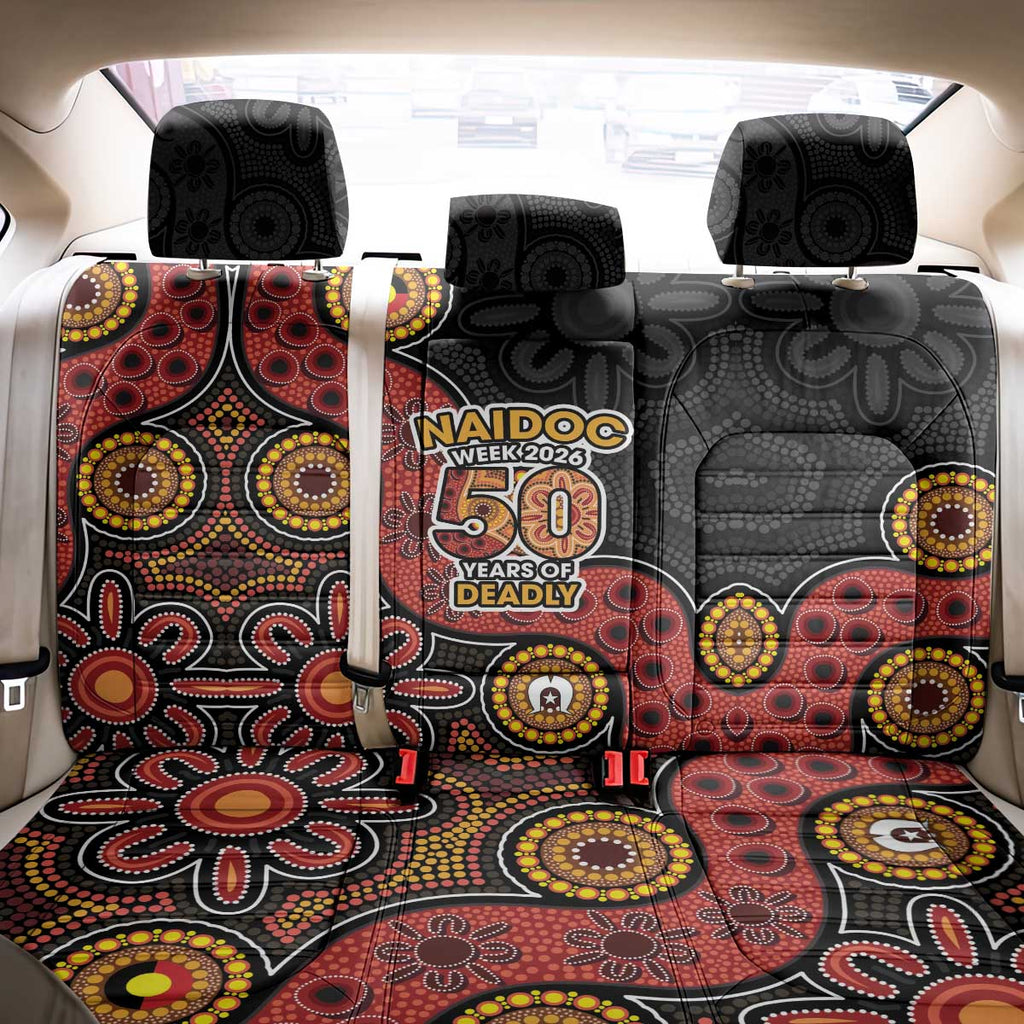 NAIDOC Week 2026 Back Car Seat Cover 50 Years of Deadly Indigenous Pride