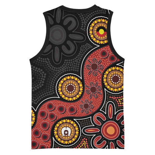 NAIDOC Week 2026 Basketball Jersey 50 Years of Deadly Indigenous Pride