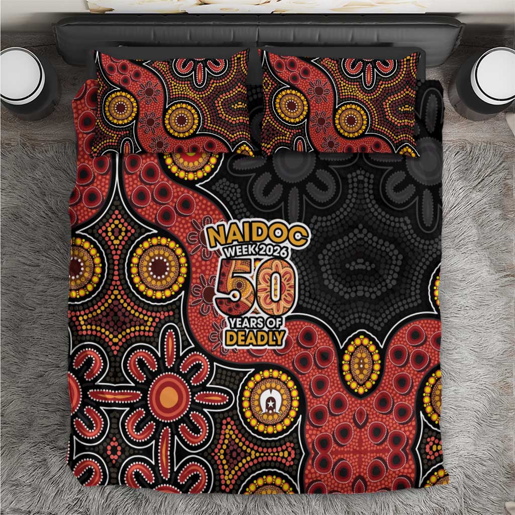 NAIDOC Week 2026 Bedding Set 50 Years of Deadly Indigenous Pride