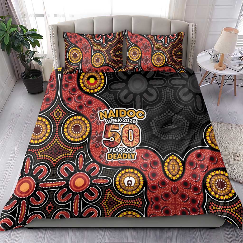 NAIDOC Week 2026 Bedding Set 50 Years of Deadly Indigenous Pride