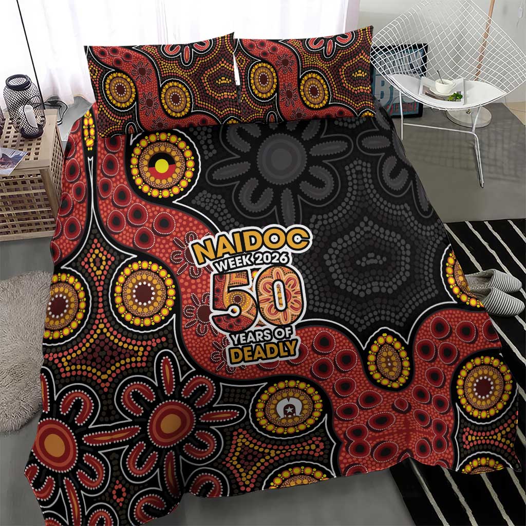 NAIDOC Week 2026 Bedding Set 50 Years of Deadly Indigenous Pride